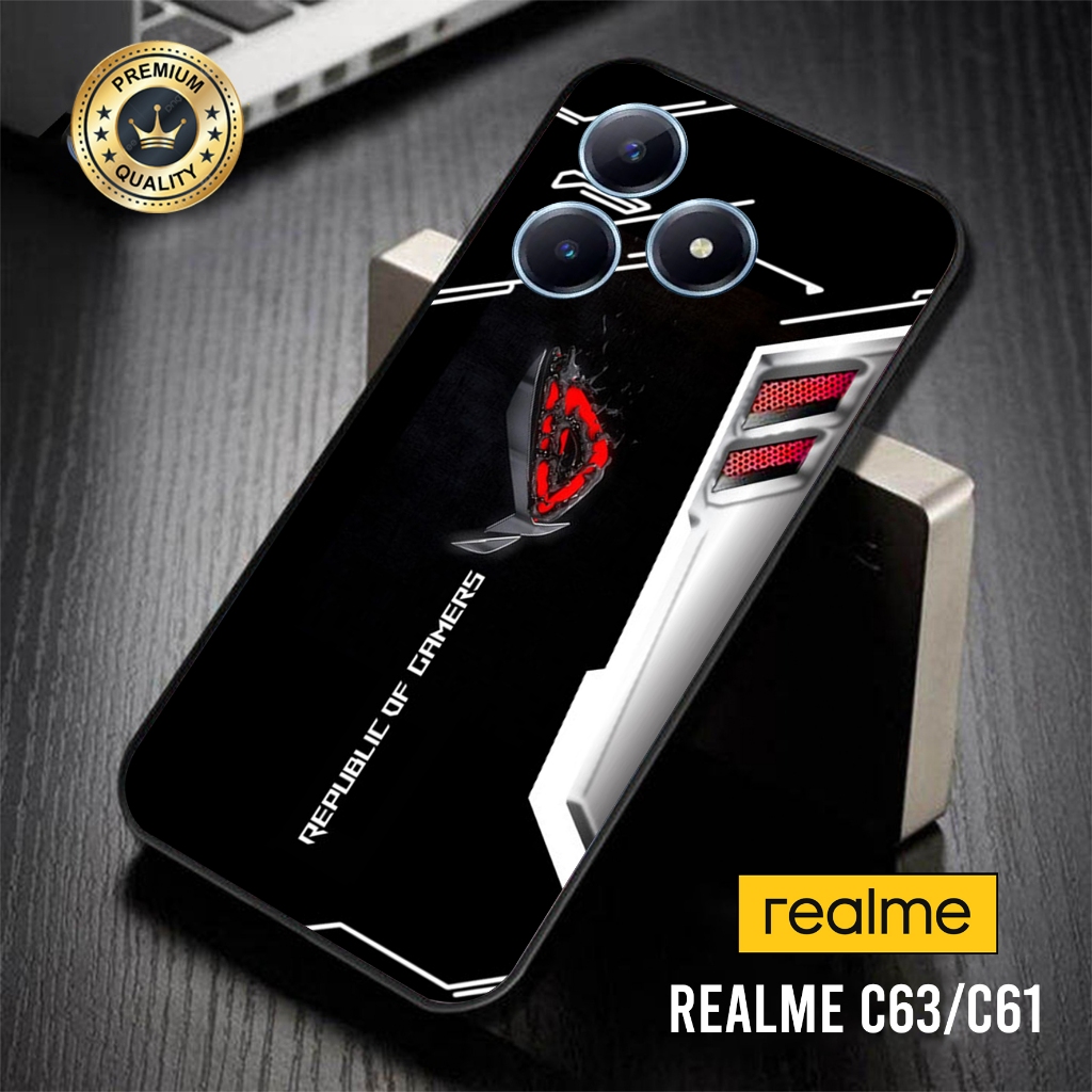 เคส HP Realme C63/C61 - Realme C63/C61 ( ROG ) เคสโทรศัพท์ - เคสโทรศัพท์ - Realme C63/C61 Softcase -