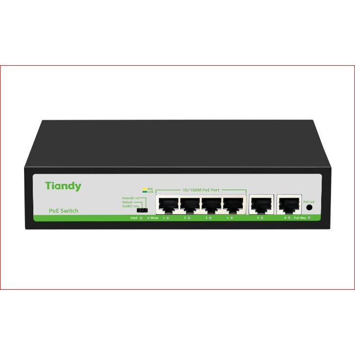 TC-P3S06 - TANDY PoE Switch