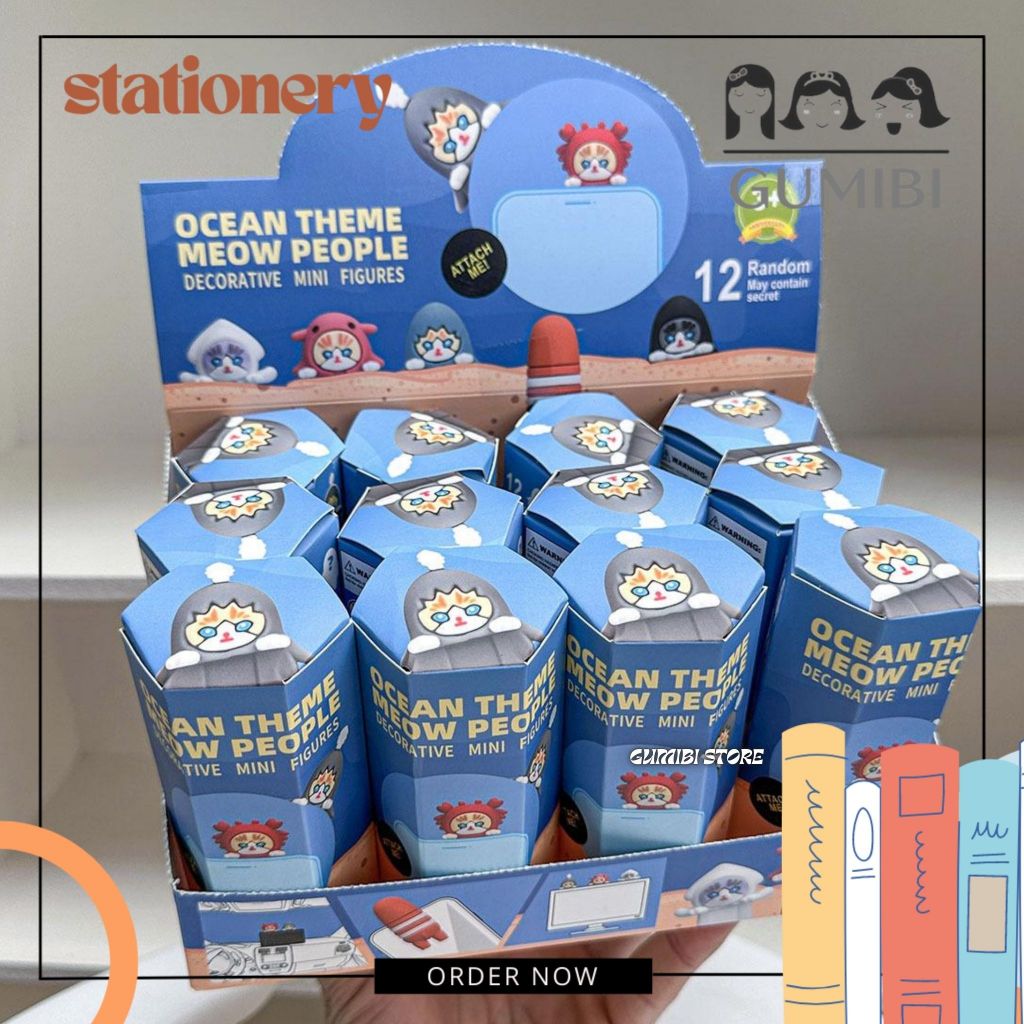 HIPPERS MOFUSAND BLIND BOX MOFUSAND HP CASE MOFUSAND MODEL DECORATIVE MINI FIGURE