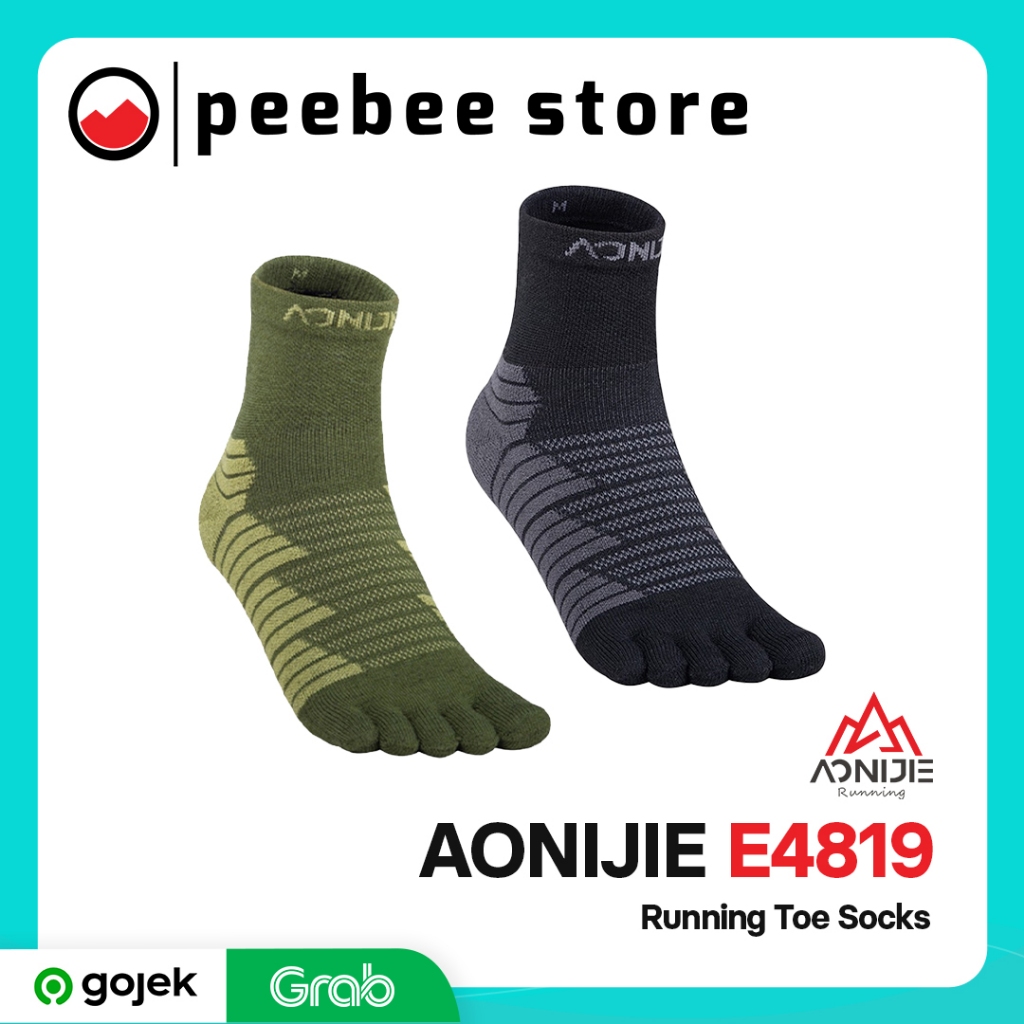 Aonijie E4819 Running Toe Socks - ถุงเท้ากีฬาวิ่ง CYCLING