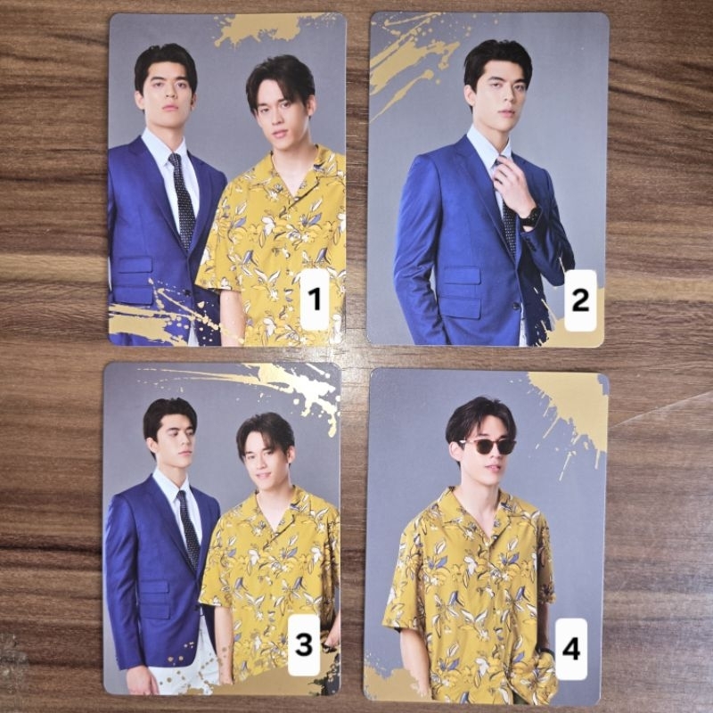 [READY] SHARING MY GOLDEN BLOOD COLLECTIBLE CARDS JOSS WAY-AR FLUKE GAWIN CASKEY โฟโต้การ์ดอย่างเป็น