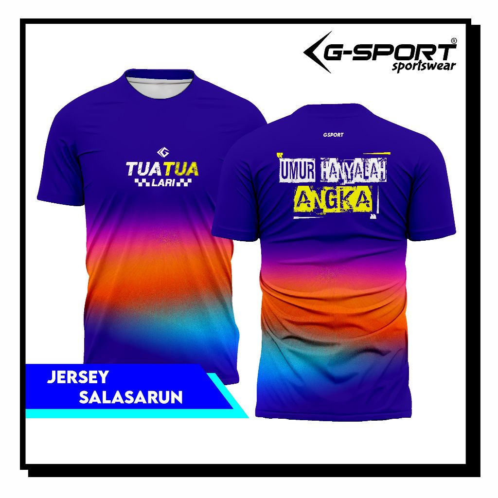 GSPORT Running Old Tua Running เสื้อเต็มตัว CAN CUSTOMIZE WRITING ขอออกแบบเสื้อพรีเมี่ยม