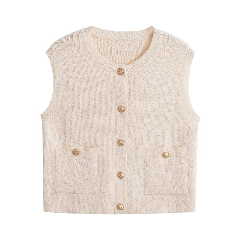 TOP KNIT VEST CLASSY KNIT VEST 77218