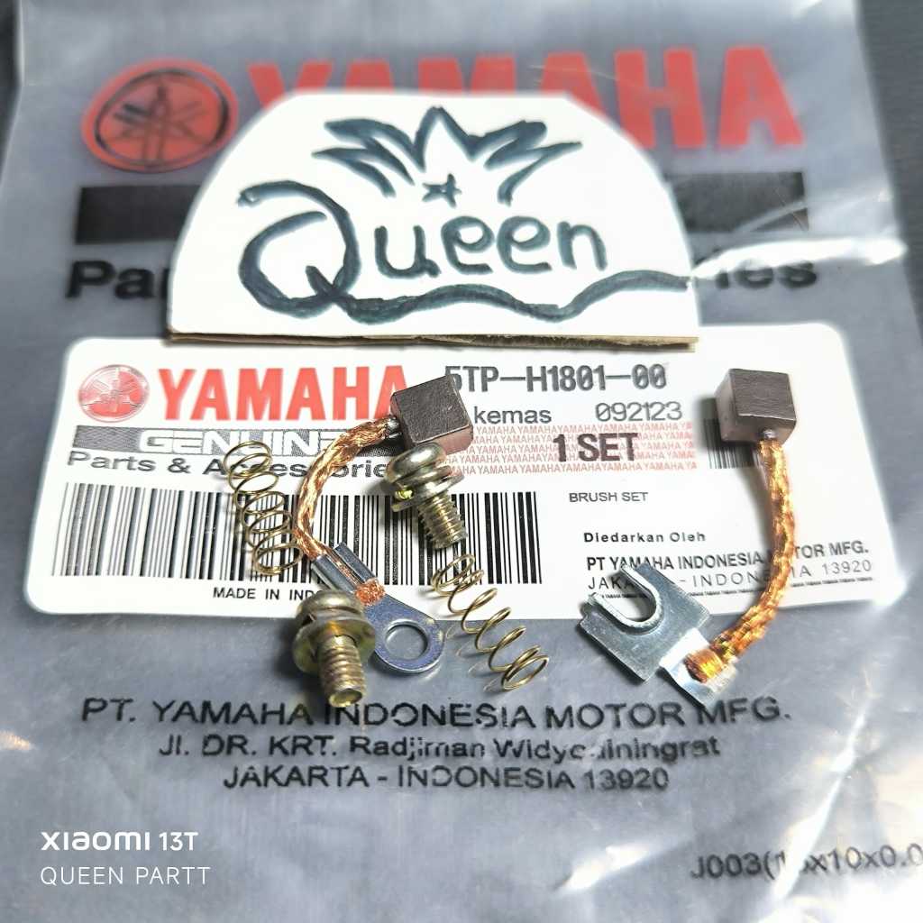 Areng Cool Starter Dynamo Starter Mio J, Mio GT / BRUSH SET (3P91) / 5TP-H1801-00