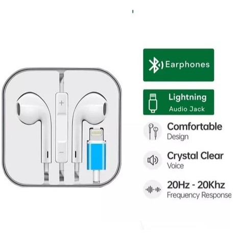 หูฟังชุดหูฟัง IP 7 Plus/8 Plus/X/XR/XS Max/IP 11/IP 11 Pro/IP 11 Pro Max/IP 12/IP 12 Pro/IP 12 Pro M