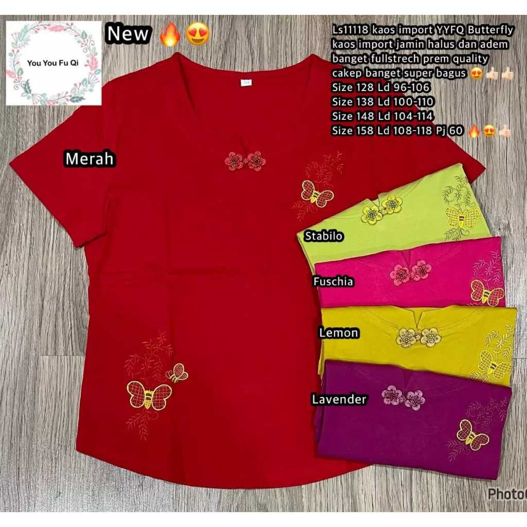 พรีเมี่ยมนําเข้า BKK HO 810 2A LS1118 1A /// Y2031 9A จีนใหม่ปี CHEONGSAM เสื้อยืด SINCIA LUNAR YYFQ