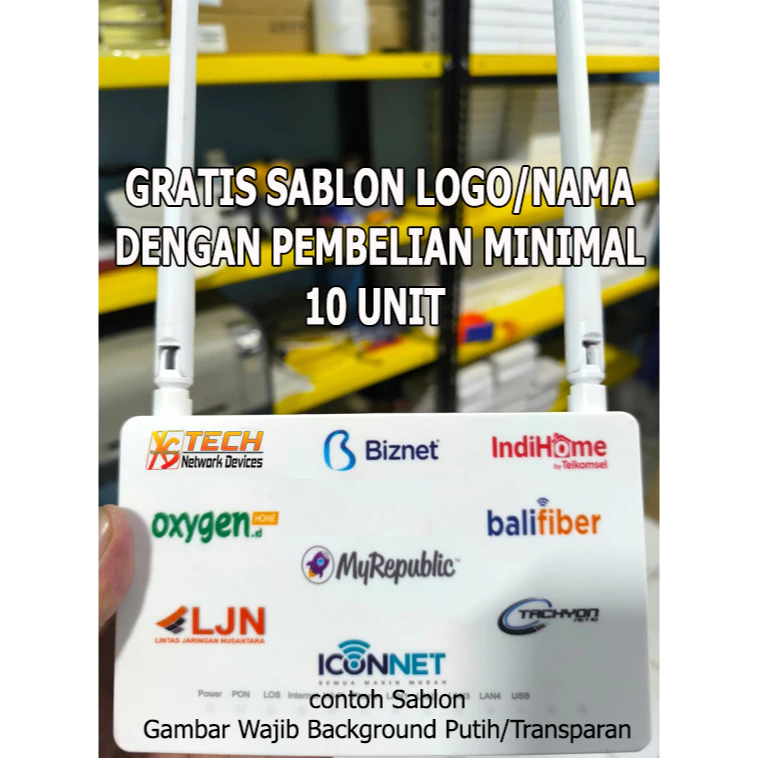 [POSTEL] XPON PLUS XSF609 Joss [UNIT+ADAPTOR]