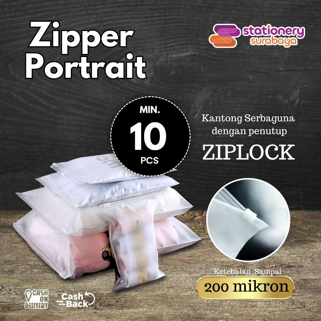 กระเป๋าซิป Portrait โปร่งใส Doff Organizer กระเป๋ากระเป๋าพลาสติก Ziplock Storage ขนาดใหญ่ขนาดเล็ก
