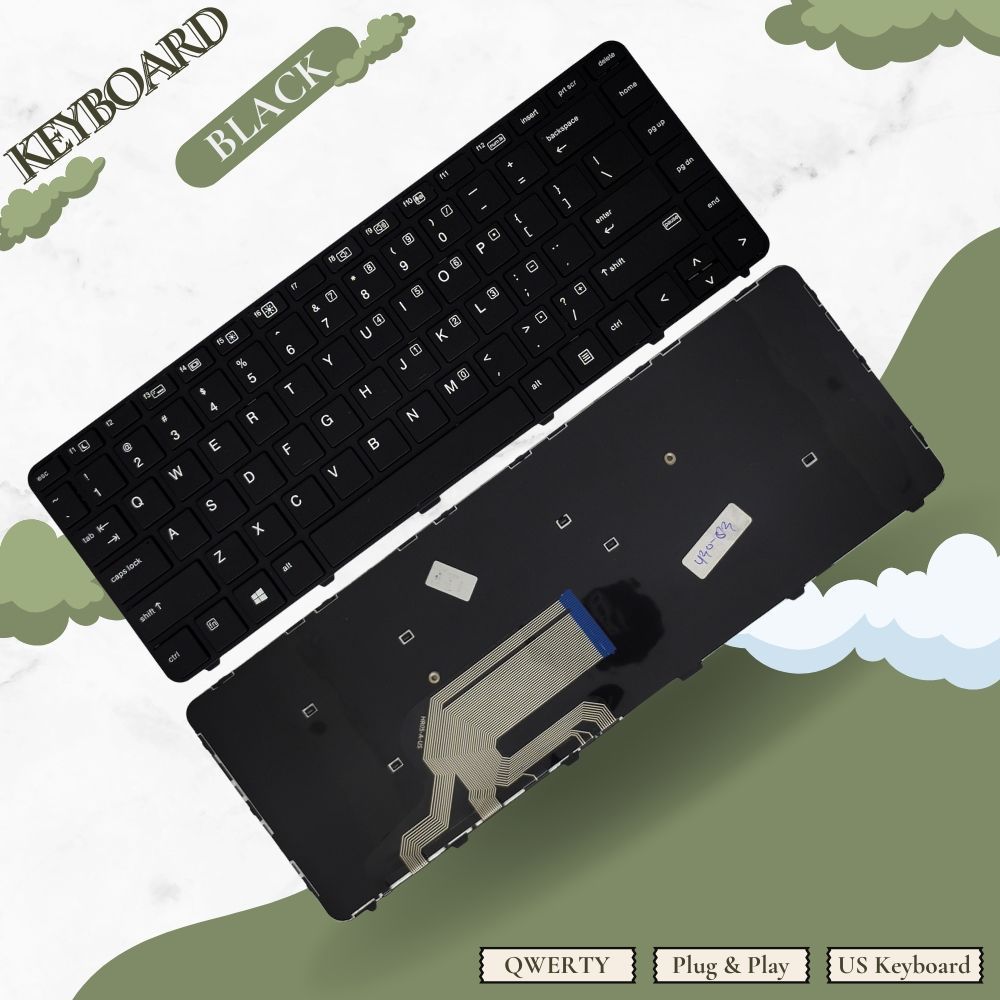 คีย์บอร์ดคุณภาพดีที่สุด HP Probook 440 G3 440 G4 430 G4 430 G3 445 G3 446 G3 - รับประกัน