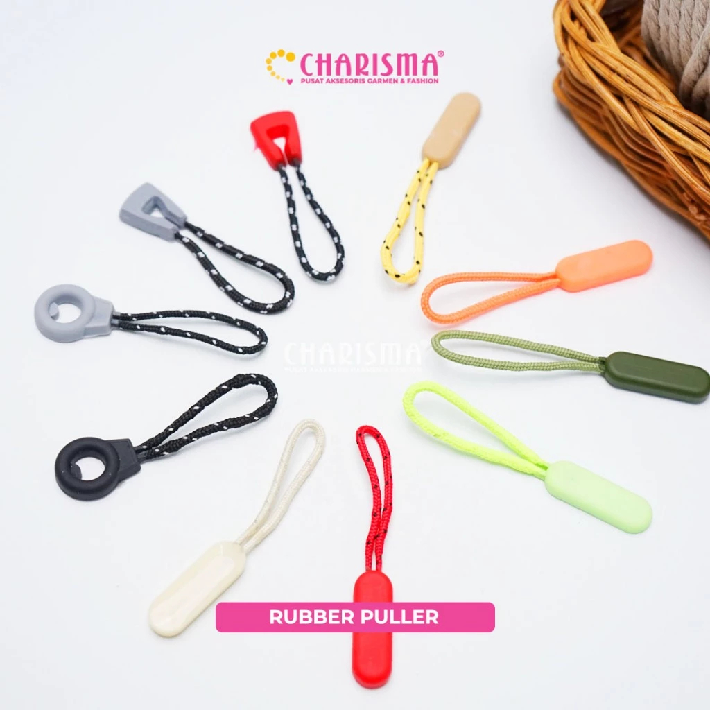 Charisma Color Zipper Hook Puller Strap - Zipper Puller Strap / Zipper Pull Strap / Jacket Strap