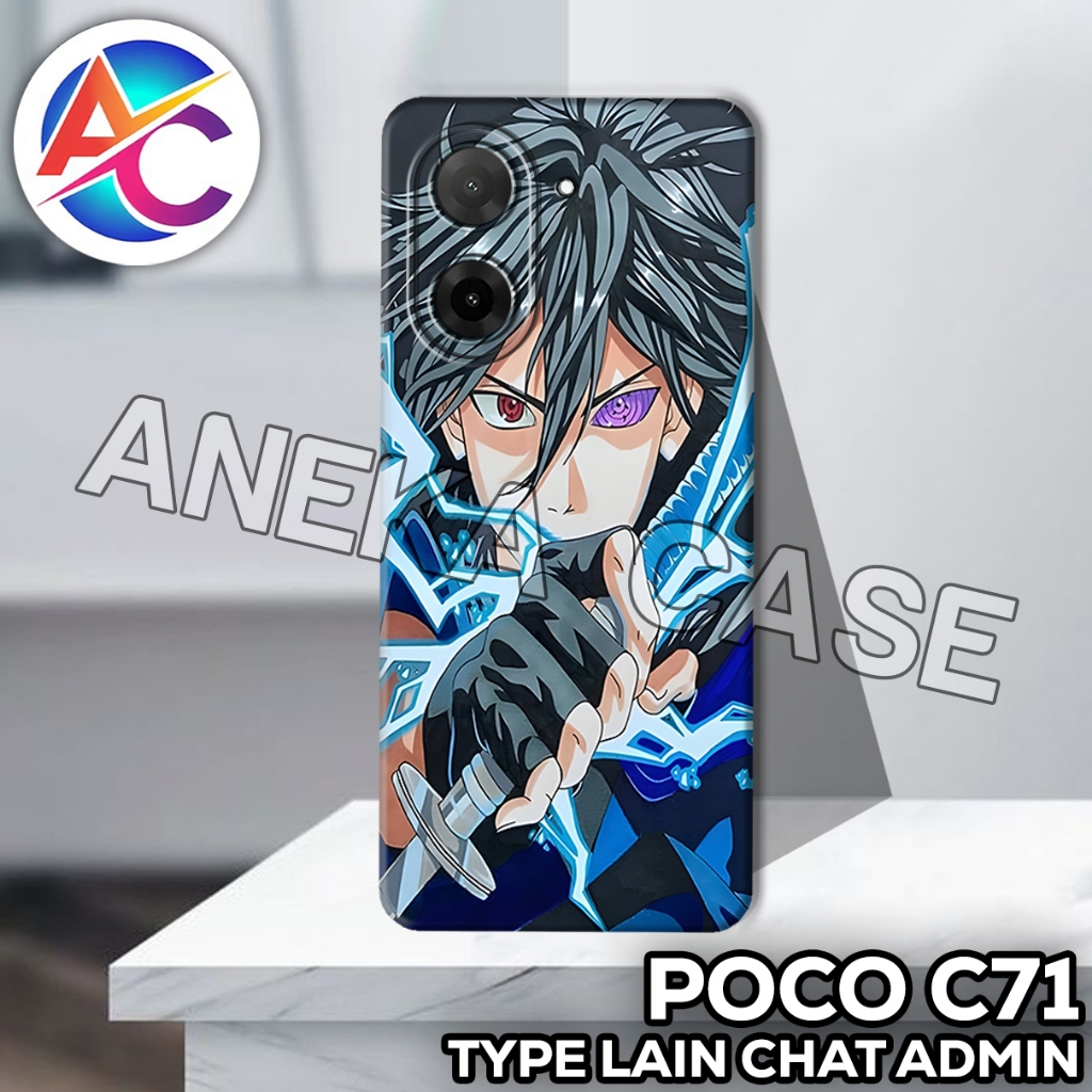 AC9/Case Poco C71/Motif ANIME/softcase Poco C71/casing Poco C71/silicone Poco C71
