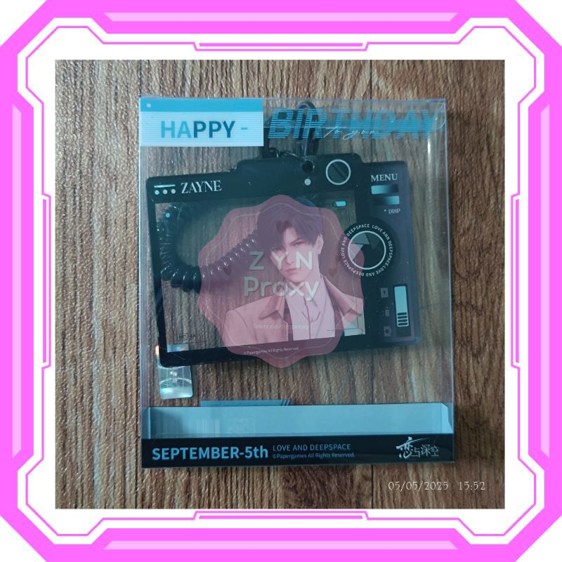 LOVE AND DEEPSPACE LADS Zayne วันเกิด 2024 จี้