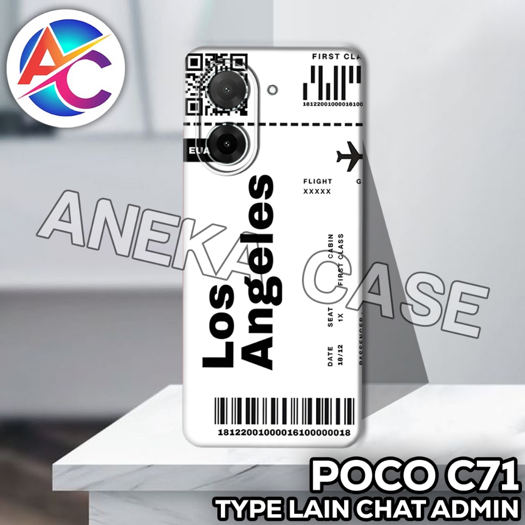 AC53/Case Poco C71/Motif AESTHETIC/softcase Poco C71/casing Poco C71/silicone Poco C71