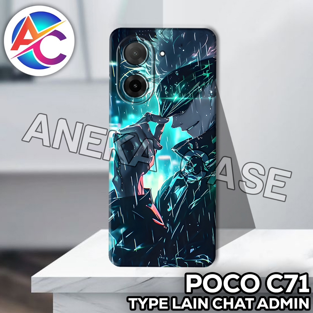 AC66/Case Poco C71/Motif ANIME/softcase Poco C71/casing Poco C71/silicone Poco C71