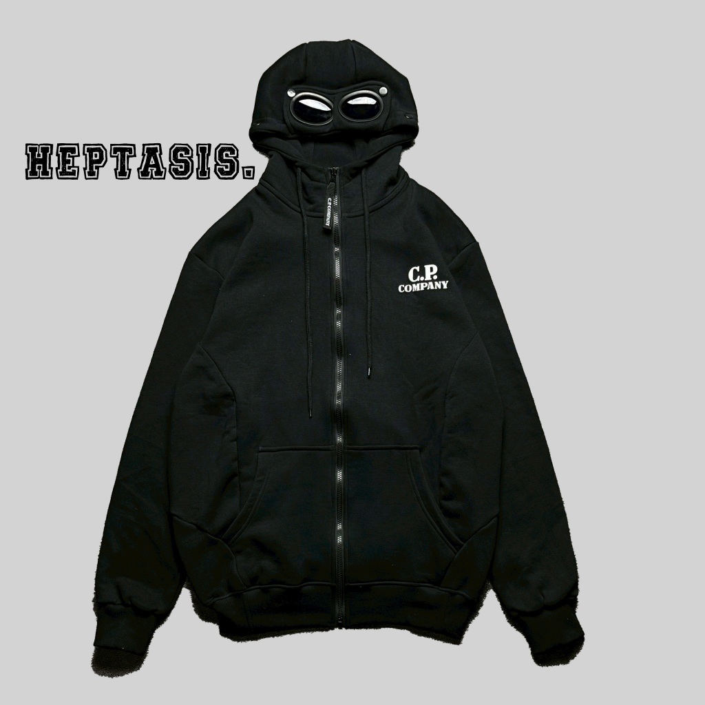 CP casual glass hoodie เสื้อแจ็คเก็ตธรรมดาผู้ชาย Company* เสื้อแจ็คเก็ตซิปผู้ชาย เสื้อแจ็คเก็ตวินเทจ