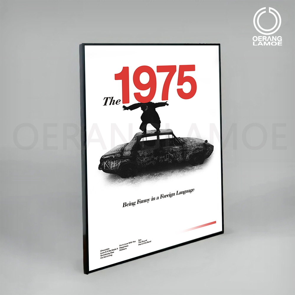 โปสเตอร์ + กรอบ The 1975 - Wall Decor Frameblock
