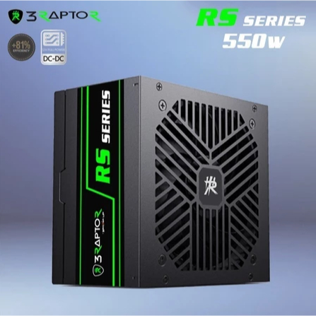 POWERUP RAPTOR RS-550 RS550 550 WATT