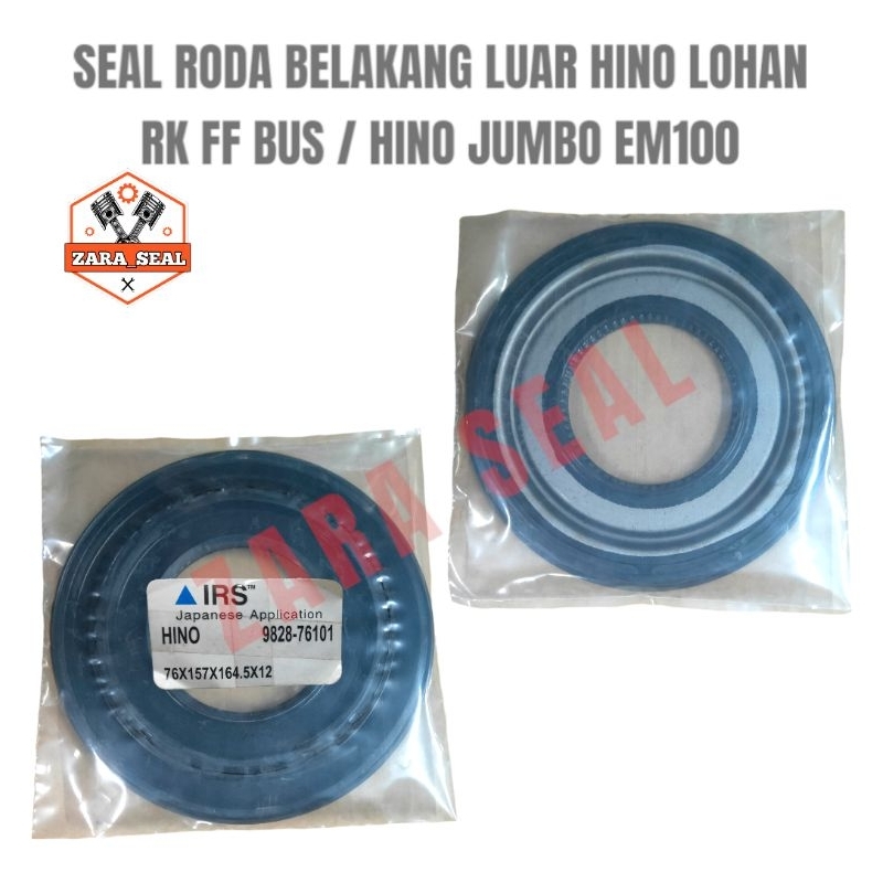 HINO LOHAN RK FF BUS / HINO JUMBO EM100 OUTER ซีลล้อด้านหลัง 9828-76101/9828-76104