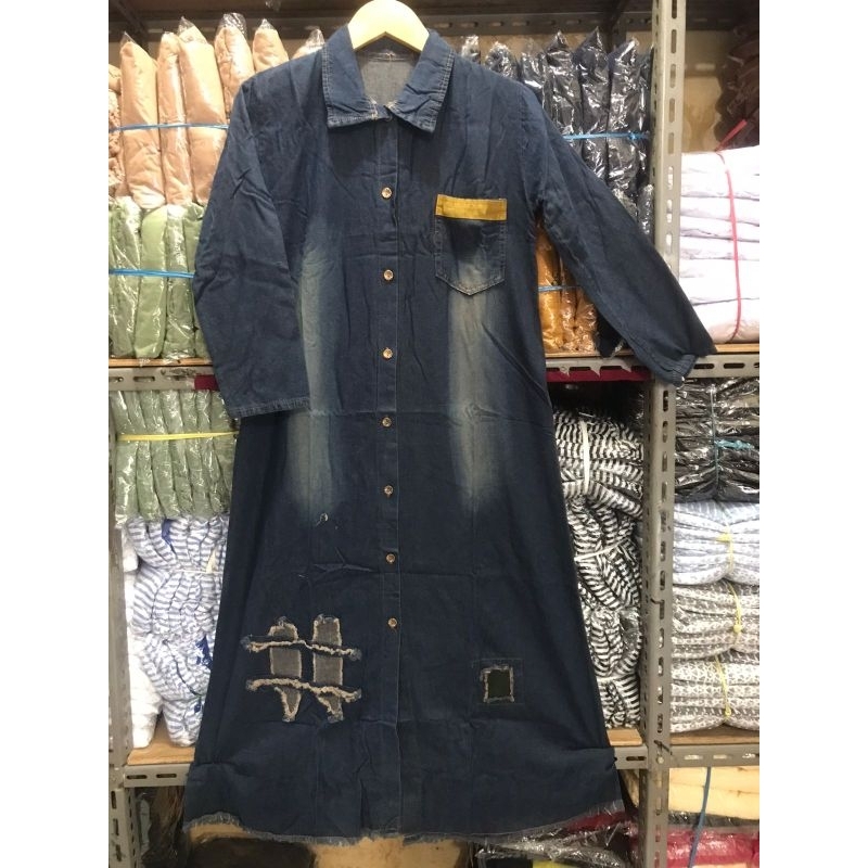 WAREHOUSE !!!. . ALL JEANS GAMIS 67,999. เดรสยีนส์. แฟชั่นมุสลิม แฟชั่นผู้หญิง