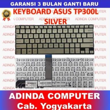 ASUS TP300L TP300 TP300LA Q302 Q302L Q302LA คีย์บอร์ดสีเงิน