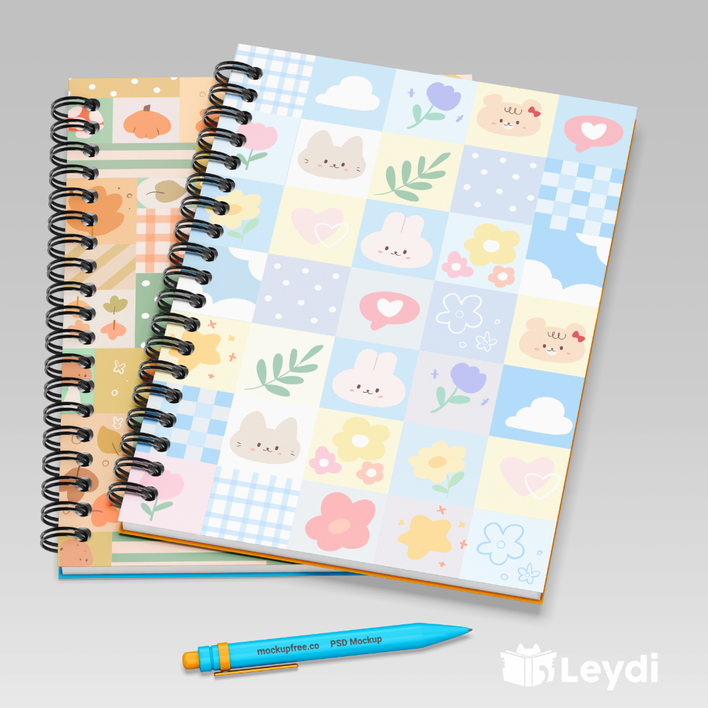Aesthetic A5 Spiral NoteBook / A5 NoteBook / Ring NoteBook / หนังสือสุนทรียศาสตร์ / A5 Journal