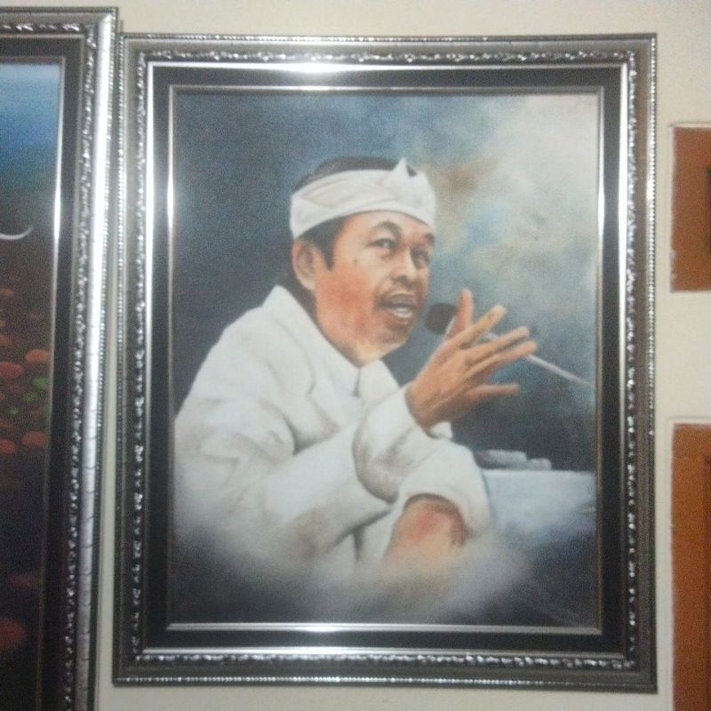 ภาพวาด KDM ทําจากผ้าใบและตกแต่งด้วยกรอบคุณภาพและสีป้องกันการซีดจาง