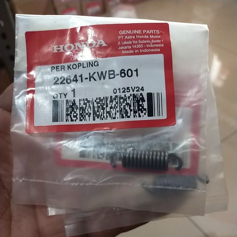 22641-KWB-601 HGP AHM 100% ORIGINAL DOUBLE CLASP SPRING REVO ABSOLUT 22641KWB601