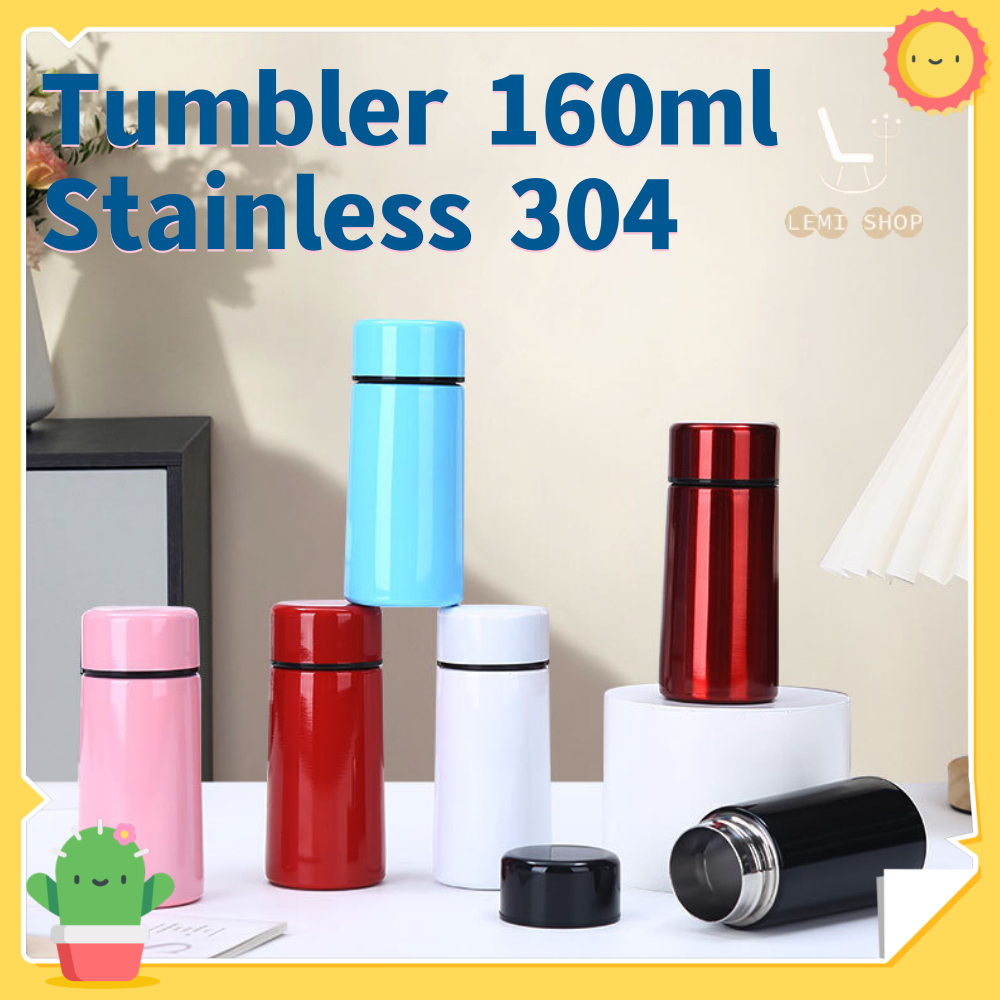 TERMOS Mini Pocket Coffee Tumbler 160ml/200ml Steel 304 Cool & Hot Water / Coffee Thermos / Mini Tum