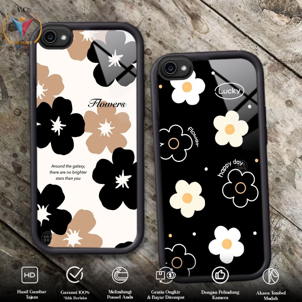 HP Glossy Softcase เคสโทรศัพท์สําหรับ VIVO Y55 LAMA Y55S LAMA 2017 Y55L86 BNG NW แก้วซิลิโคนพรีเมี่ย