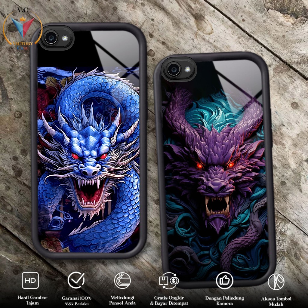 HP Glossy Softcase เคสโทรศัพท์สําหรับ VIVO Y55 LAMA Y55S LAMA 2017 Y55L NAGA แก้วซิลิโคนพรีเมี่ยมเคส