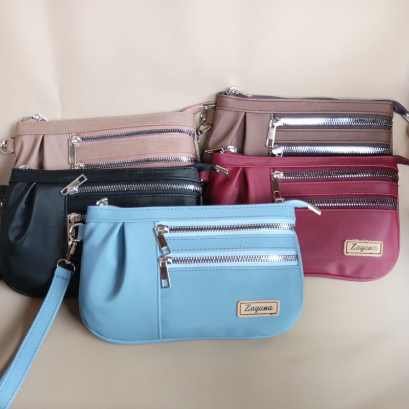 Zagana Clara clutch กระเป๋าสตางค์ผู้หญิงระดับพรีเมียมที่มีพื้นที่มากมาย