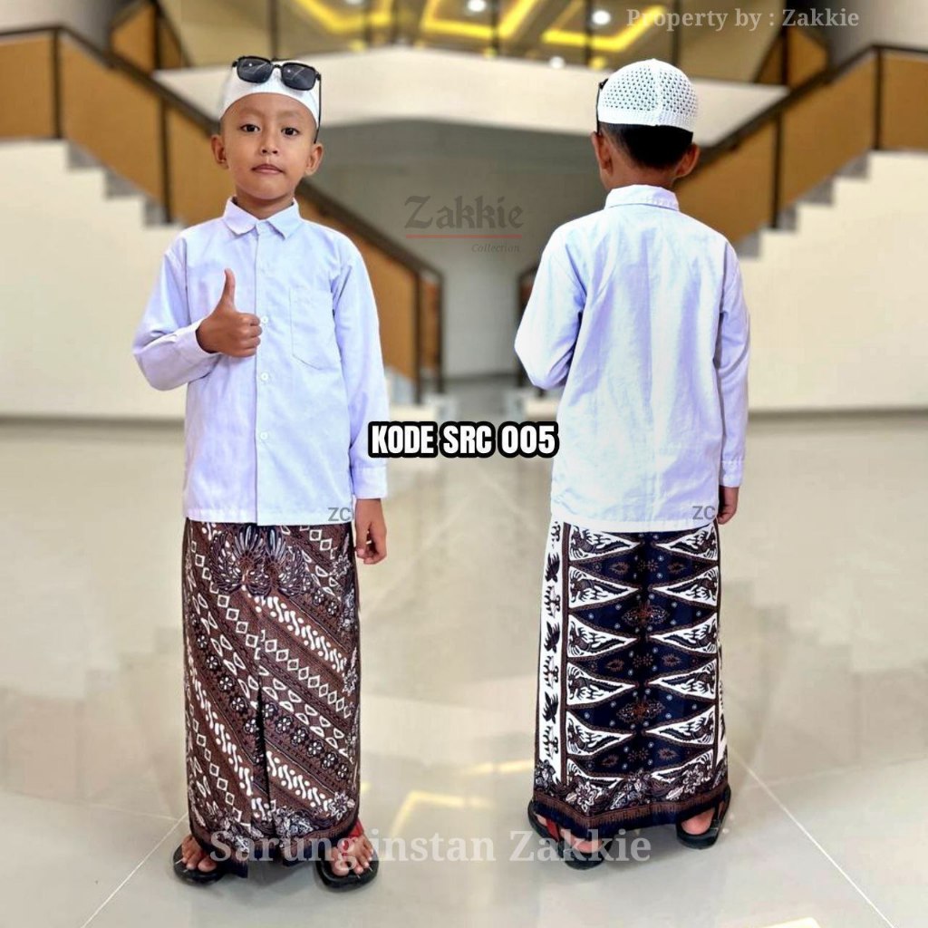 SARUNG ทันทีสําหรับ CHILDREN & ADULTS (สามารถซื้อเสื้อ) HADROH KOKO