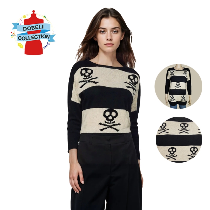 ผู้หญิง KNIT TOP BLOUSE D-780 & D-782