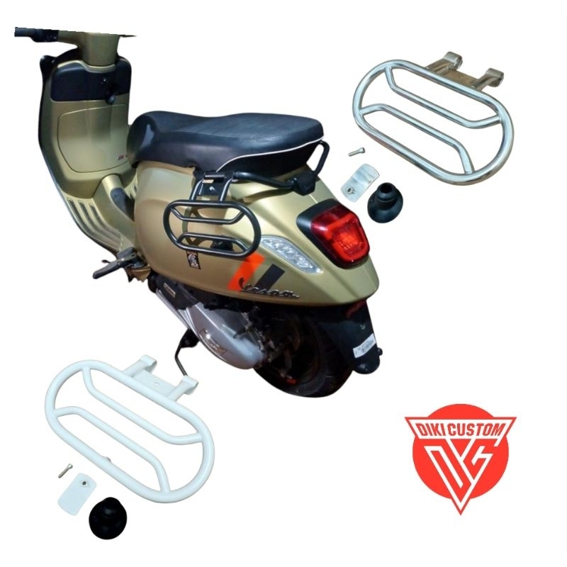 แร็คข้างเวสป้า / Vespa sprint Primavera LX S Lxv Gts แร็คข้าง