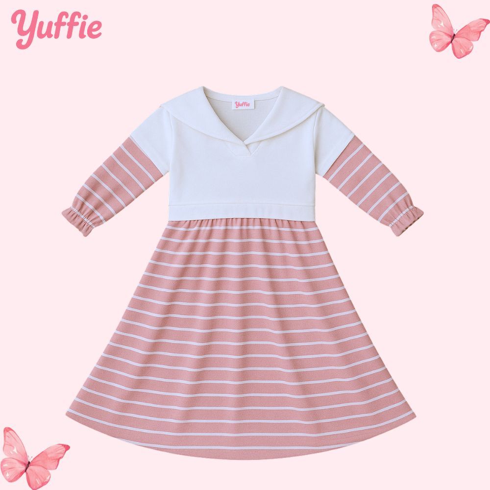 YUFFIE Fatimah Gamis 4430 | เสื้อผ้ามุสลิมสําหรับเด็กผู้หญิง 1-14 ปี