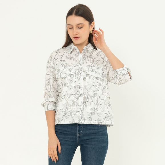 KATUN KEMEJA N2 - เสื้อเชิ้ตผ้าฝ้าย 7486