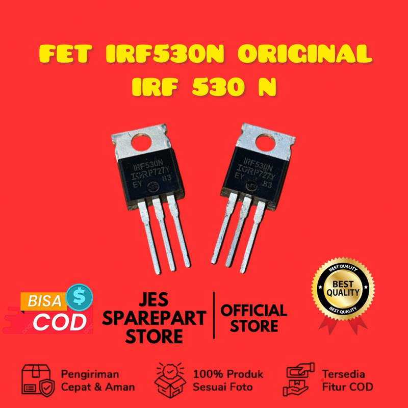 FET IRF530N ต้นฉบับ IRF 530 N