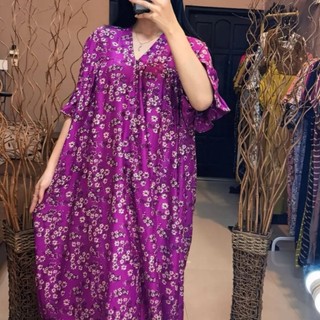 Daster Amanda Bahan Rayon Santung Busui Frendly Resleting Depan Bumil Kekinian Terbaru