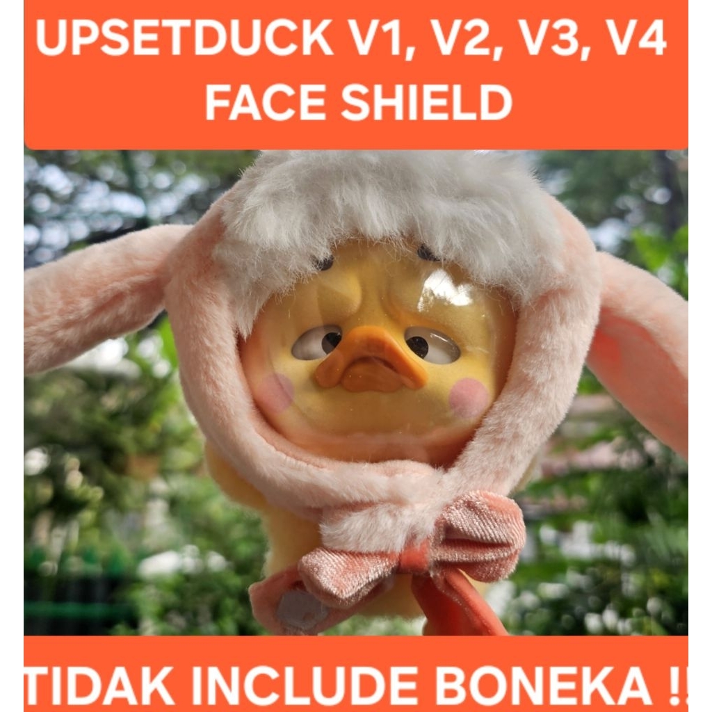 [READY] V1 - V 4 Upset Duck Face Shield (NOTING DOLL) / อุปกรณ์เสริมเป็ด Upset / ฝาครอบเป็ด / อุปกรณ