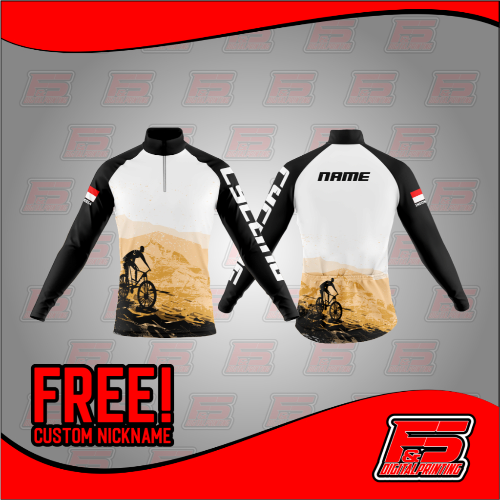 TOURING CLUB BIKE JERSEY CUSTOM YOUR NAME และ CLUB