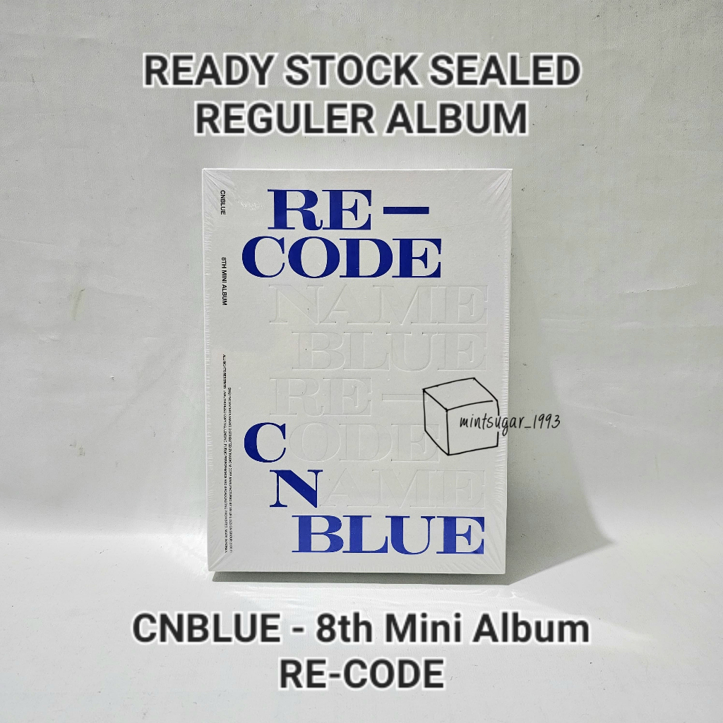 [READY NEW OFFICIAL ] CNBLUE - 8th Mini Album / Mini Album Vol.8 [ RE-CODE ] ( STANDARD / REGULAR ve