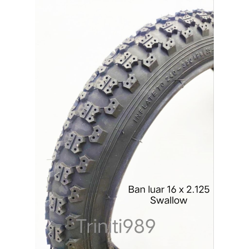 16X2.125 ยางนางแอ่น/เดลี่