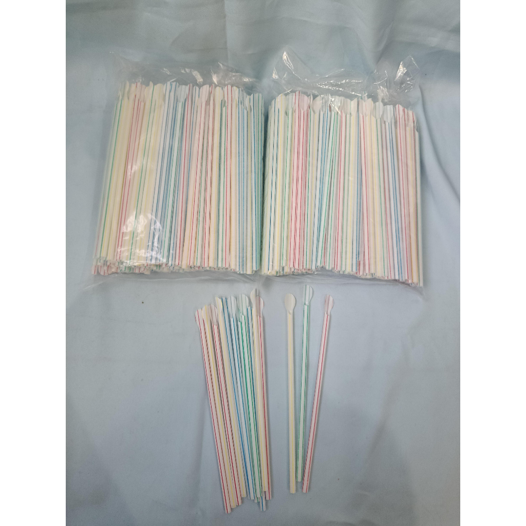 SPOON STRAW/SPOON STRAW/ICE CREAM STRAW.