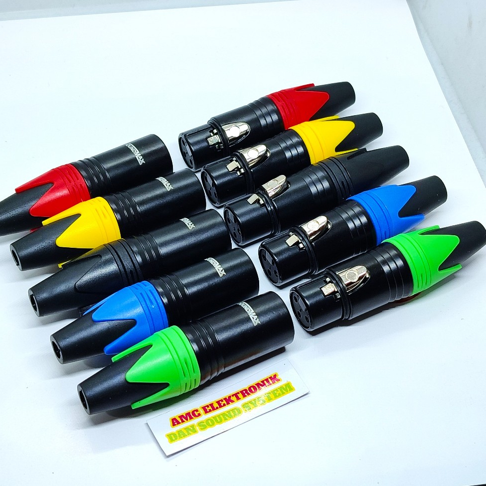 CANON XLR SOUNDMAX SM3MXXBG & SM3FXXBG JACK (PER 1 ชุด)