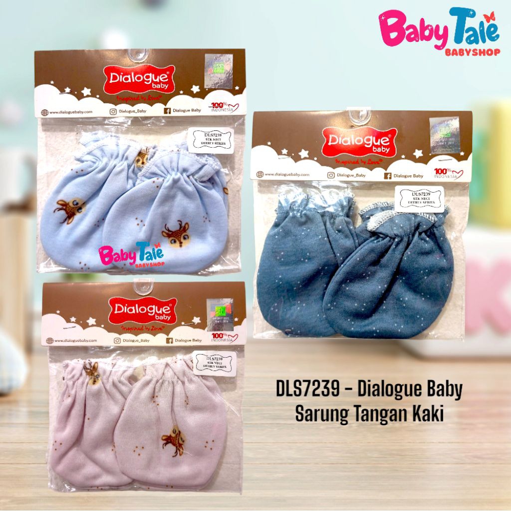 DIALOGUE DLS 7105 DLS7239 DLS7104 ถุงมือ NECI DEERLY SERIES