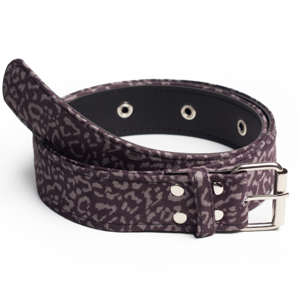 CODE V4G Belt Leopard Spyder Leopard Belt Skena Unisex Snackingchoices Belt