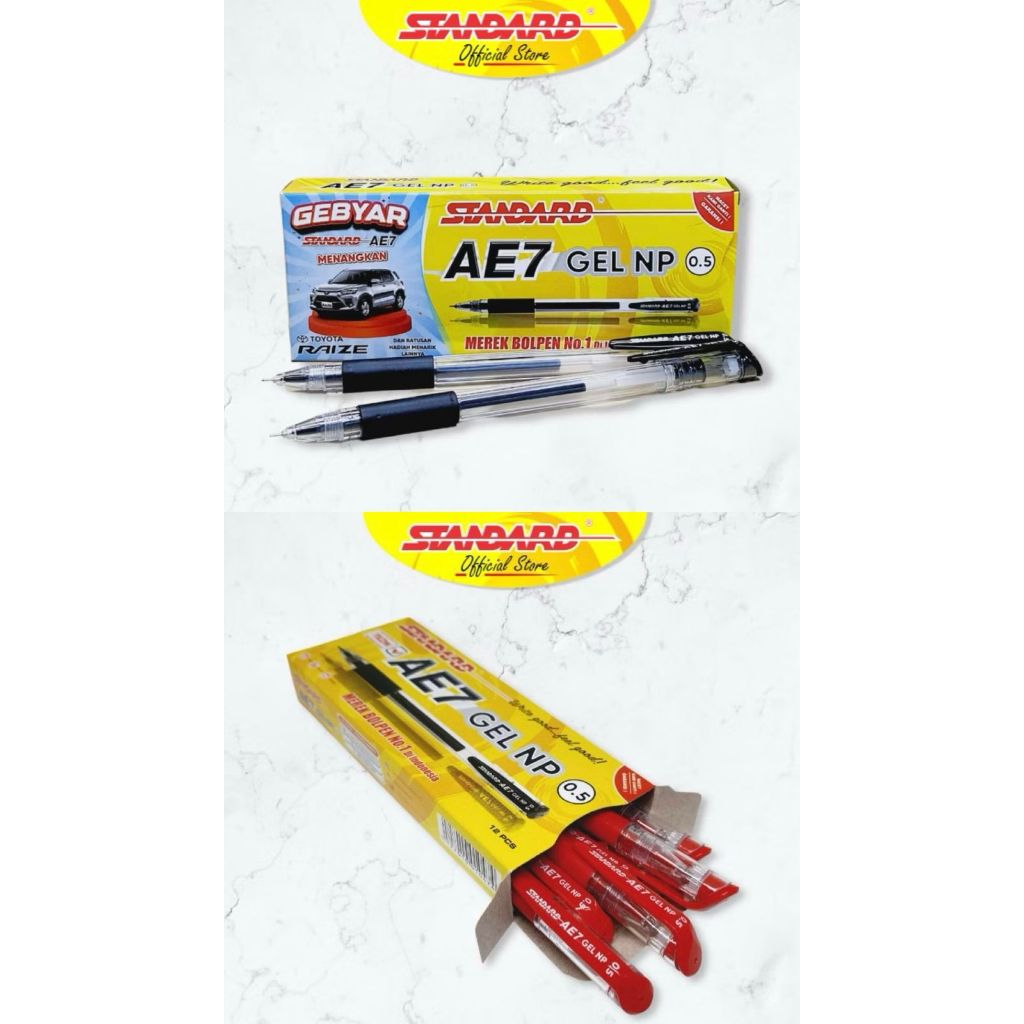 Standard Padlock AE7 Gel NP / ราคาหน่วย / เครื่องเขียน / ปากกา / ปากกาลูกลื่น / ปากกา