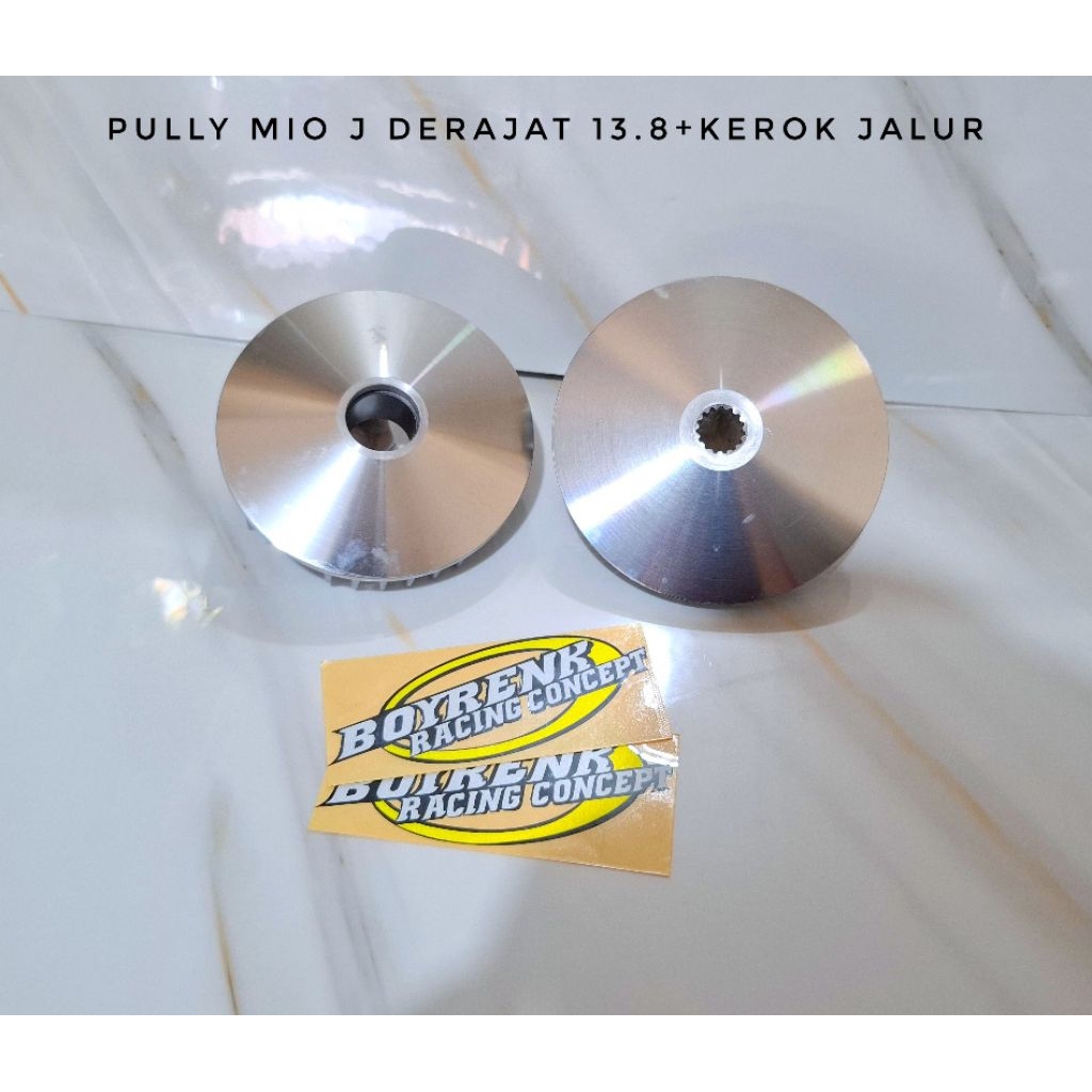 PULLY PULLEY SET CUSTOM ROLLER HOUSING MIO J MIO SOUL GT 54P 13.5 DEGREE CORNER|1.8 + TRACK SKIRT - 