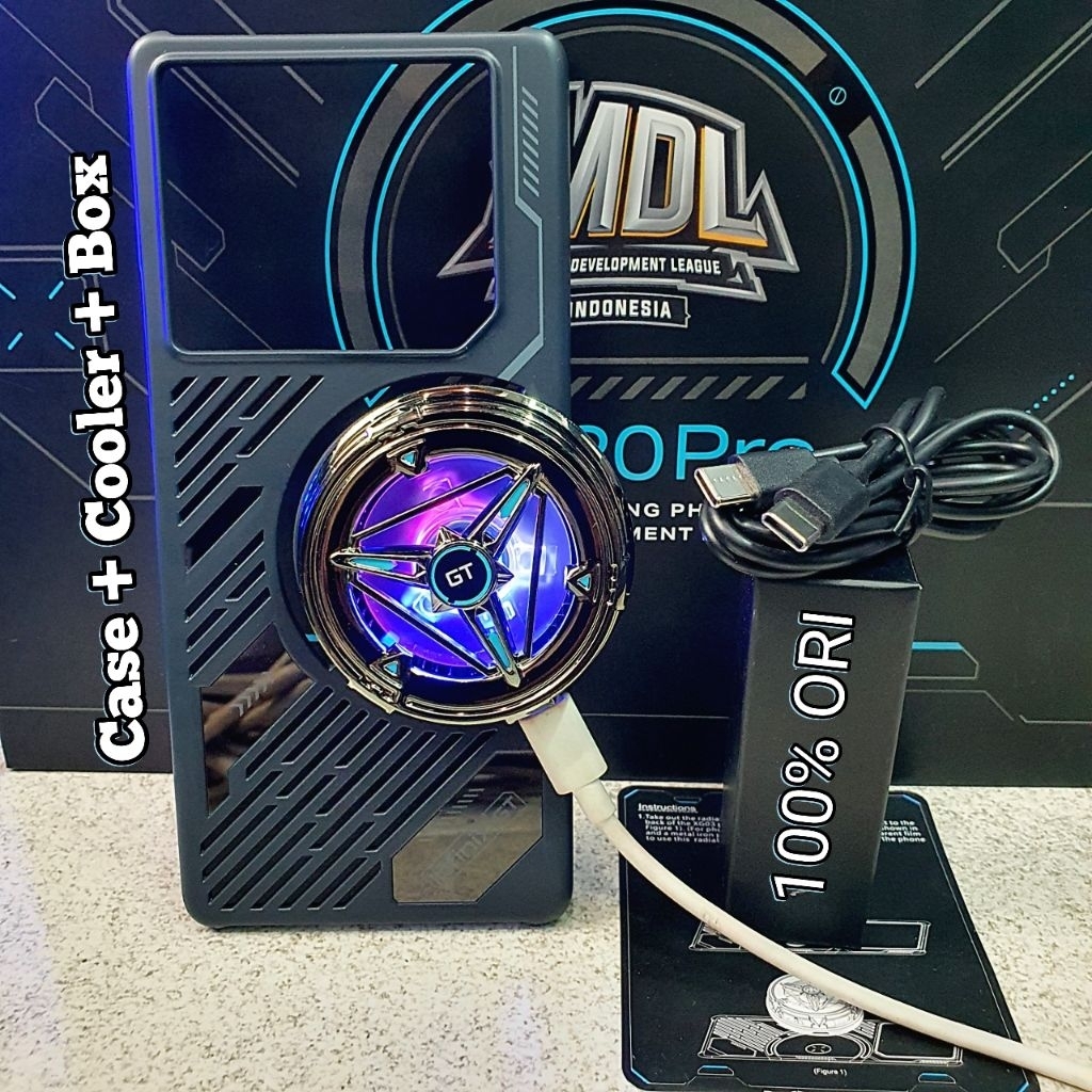 HP Cooler GT 20 Pro || Infinix Gt 20pro Softcase || พัดลมระบายความร้อนสําหรับเล่นเกม Infinix Gt 20pr