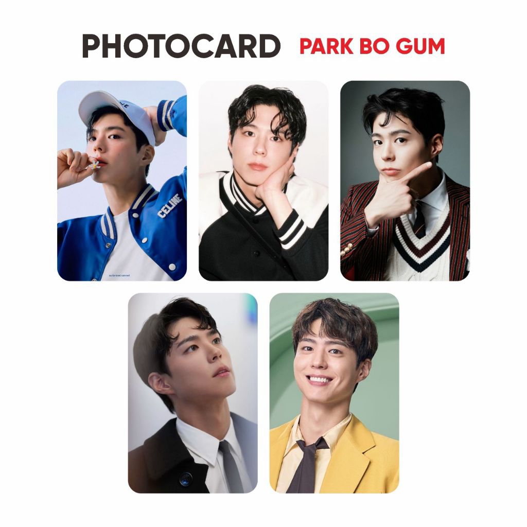 การ์ดรูปถ่าย Park Bo Gum